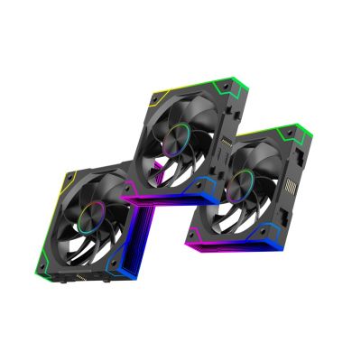 4. Xilence Gaming Series XPF360R.ARGB Computergehäuselüfter 12cm Schwarz 3 Stück.