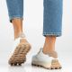 7. Leder-Plateau-Sneaker, weiß, Filippo DP7498