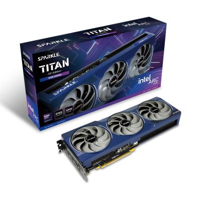 7. Grafikkarte SPARKLE Intel Arc B580 TITAN OC 12GB