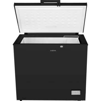 2. Gefriertruhe MPM-206-SK-18, Nutzinhalt 198 l, 91 x 85 cm, Inverter-Kompressor, schwarz