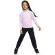 7. adidas Essentials Climacool Pink und Schwarz Kinder-Trainingsanzug JX8771