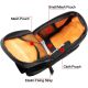 10. Rockbros C7-1 wasserdichte Fahrradtasche mit Sattelbefestigung 1,5l - Schwarz