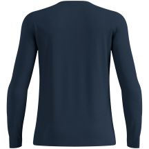 Odlo MERINO 160 BL TOP Herren-Thermoshirt mit Rundhalsausschnitt und langen Ärmeln, marineblau, Größe L