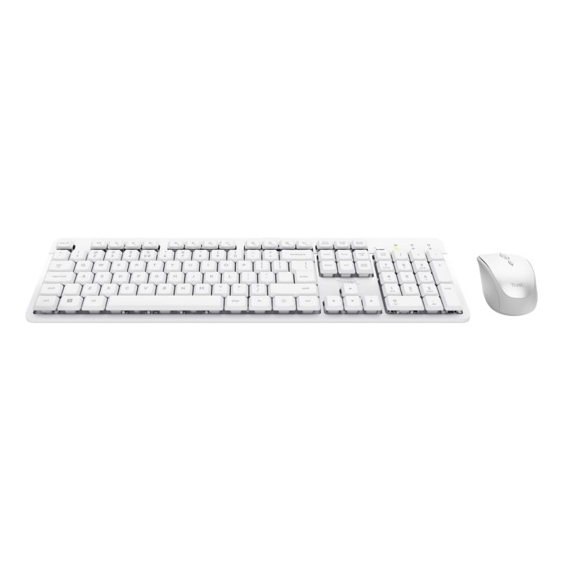 2. Tastatur + Maus Trust ODY II Wireless White US