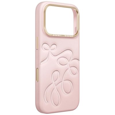 3. Uniq Coehl Cloude Magnetische Ladehülle für iPhone 18 Pro / 17 Pro – Pink