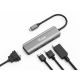 4. Externe USB-Grafikkarte Equip 133485, 3840 x 2160 Pixel, Schwarz, Silber