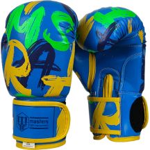 MASTERS RPU-VIBEZ Boxhandschuhe 10 oz BLAU