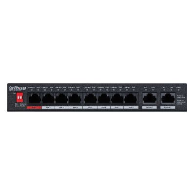 2. DAHUA PFS3010-8ET-96-V2 8-PORT POE-SWITCH
