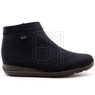 4. Isolierte schwarze Damenstiefeletten Rieker W 98251-00