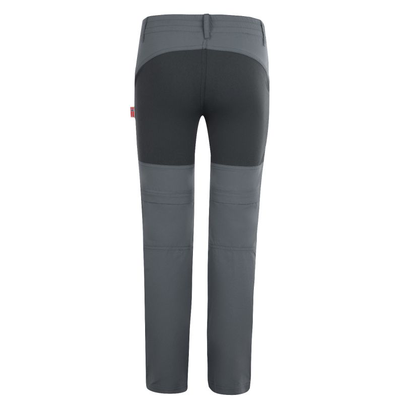 2. Kinder-Zip-off-Hose für Jungen/Mädchen Trollkids Kids Nordfjord Zip-off Pants anthrazit (852-602)