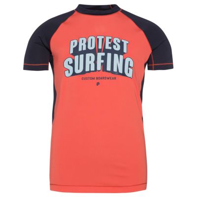 2. Jungen-Rashguard Protest PRTFREZZ JR mit kurzen Ärmeln