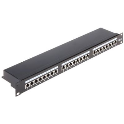 Patchpanel RJ-45 PP-24/RJ6-C/FTP-S
