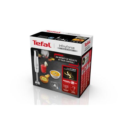 3. Tefal InfinyForce HB9441 0,8 l Stabmixer 1000 W Weiß