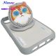 15. Nimmy Glasses Cool Cat MagSafe Case für iPhone 16 - Grau