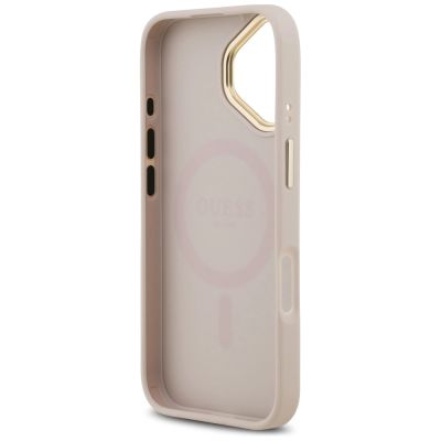 7. Guess 4G PU Classic Logo MagSafe Hülle für iPhone 17 - Pink