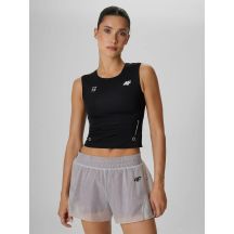 Schnelltrocknendes Damen-Trainings-Crop-Top 4F 4FRAW26TFSLF1271-20S