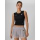 Schnelltrocknendes Damen-Trainings-Crop-Top 4F 4FRAW26TFSLF1271-20S