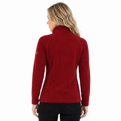 2. Damen-Fleecejacke Geographical Norway TUG FZ BURGUNDY DB LADY 268 (WA1716F/GN-BURGUNDY)