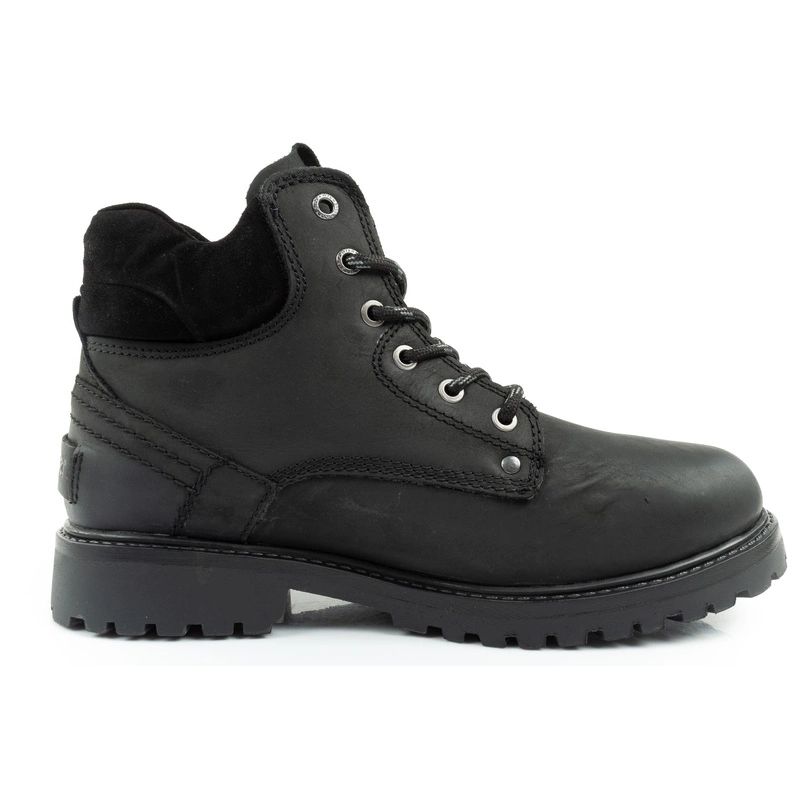 4. Wrangler Yuma Herrenstiefel Chelsea Boots Elegantes Leder Schwarz