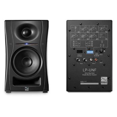 2. KALI AUDIOLP-UNF – Paar Bluetooth-Monitorlautsprecher. Multimedia-Lautsprecher, schwarz.