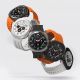 4. Ringke Slim & Tempered Glass Case + Glas-Set für Samsung Galaxy Watch Ultra 47 mm – Transparent