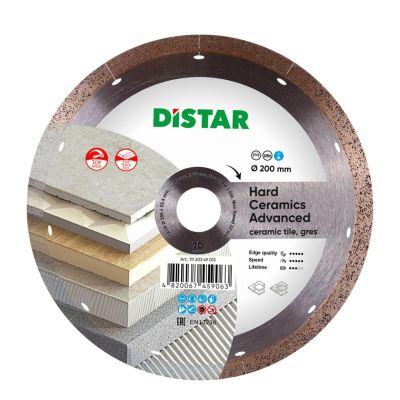 DISTAR HARTKERAMIK ADVANCED DIAMANTKLINGE 200 x 1,3 x 10 x 25,4