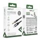 5. Acefast J11 USB-C auf 3,5-mm-Miniklinkenkabel 1 m – Schwarz