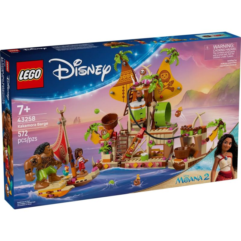 7. LEGO Disney 43258 - Kakamora-Lastkahn