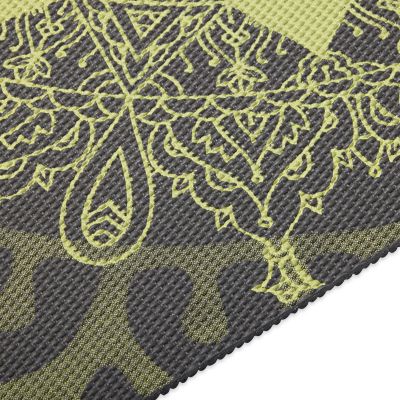 12. Gaiam Cool Matcha Sundial Layers 5mm 65735 Yogamatte