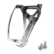 Rockbros RKL02 Flaschenhalter aus Aluminium – Schwarz und Silber