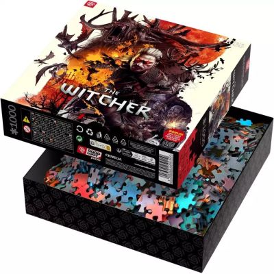 3. Gute Beute: The Witcher – Monster-Puzzle, 1000 Teile