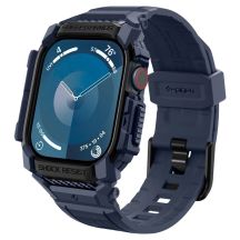 Spigen Rugged Armor "Pro" Apple Watch Armband 46mm - Blau