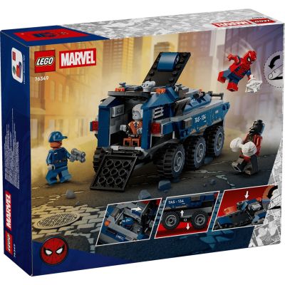 2. LEGO Marvel Super Heroes 76349 – Spider-Man Gefangenenjagd