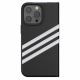 5. Adidas OR Booklet Case PU für iPhone 13 Pro / iPhone 13 - Schwarz und Weiß