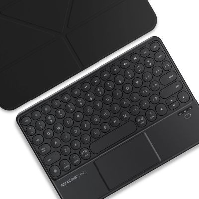 5. AmazingThing Minimal Case Keylite Combo Tastaturhülle für iPad 11" 2025 - Schwarz