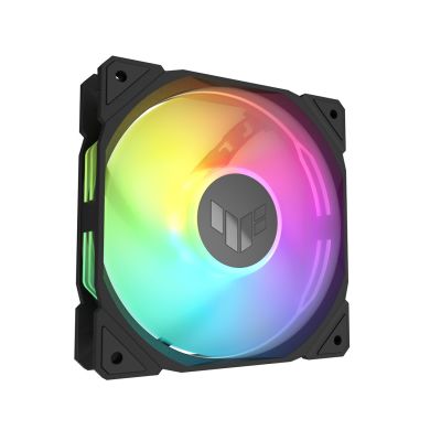 3. ASUS TUF GAMING TR120 ARGB 3-in-1 Schwarzes Computergehäuse mit integriertem 12 cm Luftkühler