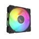 3. ASUS TUF GAMING TR120 ARGB 3-in-1 Schwarzes Computergehäuse mit integriertem 12 cm Luftkühler