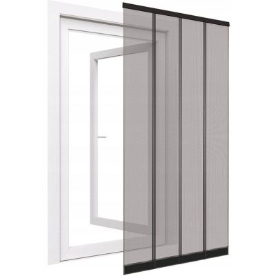 33. Tür-Moskitonetz 100 x 220 mm, Lamellen-Polyester + Klettband