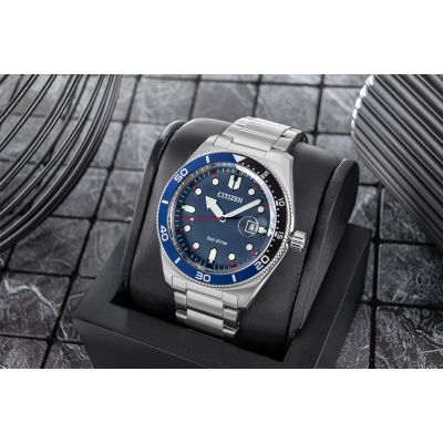 5. CITIZEN Marine Sportliche Herrenuhr AW1761-89L + Box