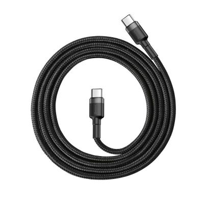 2. Baseus CATKLF-GG1 Kabel (USB Typ CM - USB Typ CM; 1 m; grau-schwarz)
