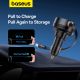 12. Baseus Enjoyment Pro USB-C (Buchse) / Lightning (Stecker) 60W Kfz-Ladegerät – Schwarz
