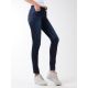 3. Wrangler High Rise Skinny Dezente blaue Jeans W27HX786N