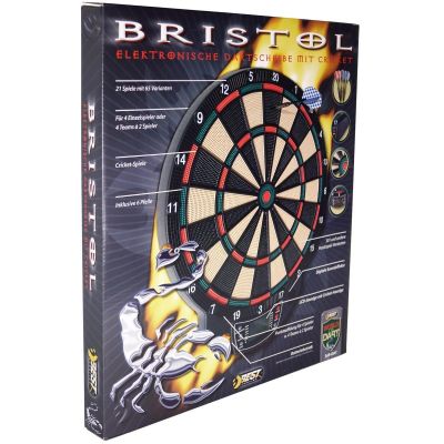 15. ELEKTRONISCHE DARTSCHEIBE MIT LCD-ZÄHLER BRISTOL BEST SPORTING