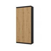 RS-80 HEMN BÜROREGAL-SET ANTHRAZIT/ARTISAN