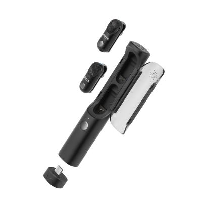 20. BOYA MAGIC-03 Drahtloses Mikrofon 2,4 GHz USB-C – Schwarz