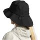 BUFF RAIN BOONEY HAT SOLID BLACK S/M   L/XL Kappe mit Schirm