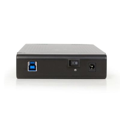 3. GEMBIRD EE3-U3S-3 Gehäuse (3,5"; USB 3.0; Aluminium; schwarz)