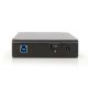 3. GEMBIRD EE3-U3S-3 Gehäuse (3,5"; USB 3.0; Aluminium; schwarz)