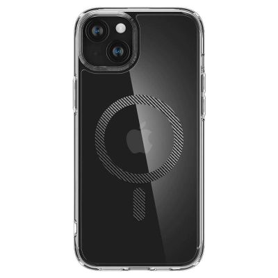 8. Spigen Ultra Hybrid MagSafe Hülle für iPhone 15 Plus – Carbon