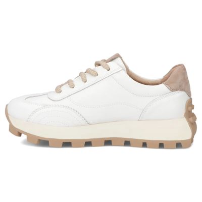 4. Leder-Plateau-Sneaker, weiß, Filippo DP7498
